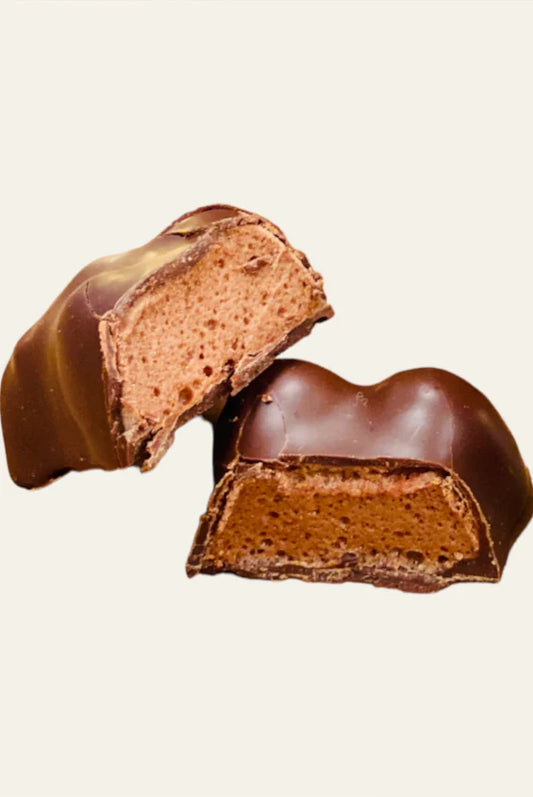 ourson en guimauve au chocolat encuentro, chocolat bean to bar
