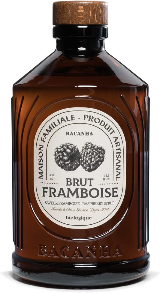 Sirop bacanha Framboise Brut - Biologique - 400ml bacanha