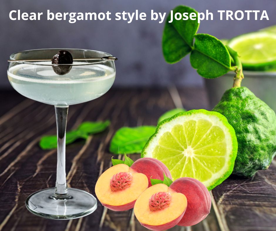 Cocktail: Clear bergamot style (à base de Earl Grey Agrumes) Vays Artisan Torréfacteur