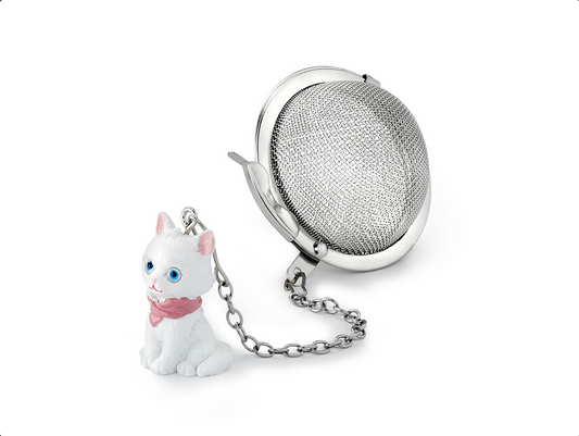 Boule à thé chat Kohana pour infuser son thé ou infusion