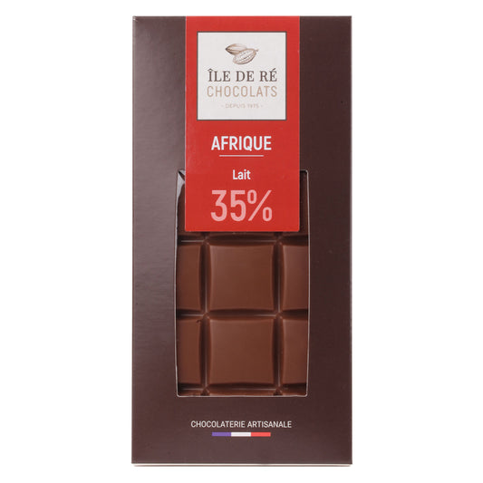 Tablette de Chocolat au Lait 35% Afrique