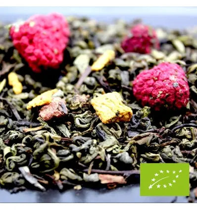 Thé noir - Trilogie de thés, Pêche Framboise BIO* Vays Artisan Torréfacteur