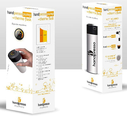 handpresso pump-thermo-flask-argent bouteille isotherme