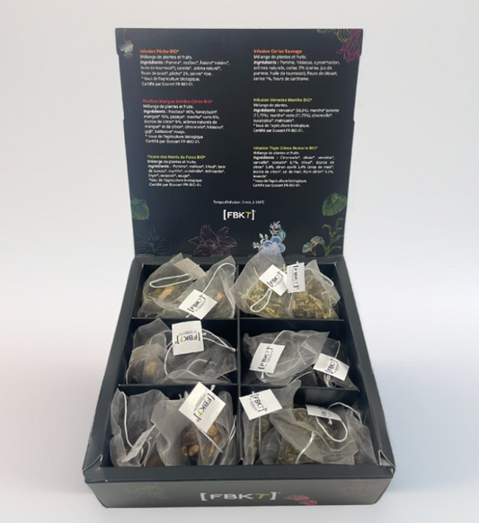 coffret sélection 100% infusions