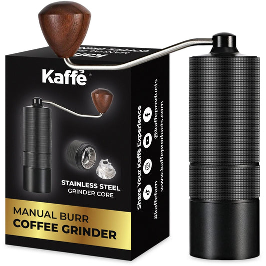 moulin à café manuel kaffe avec meules en acier inoxydable 