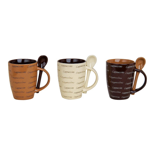 tasse cappuccino avec cuillere