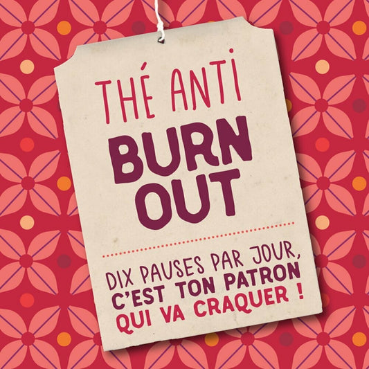 tasse mug puce et nino "thé anti burn out"