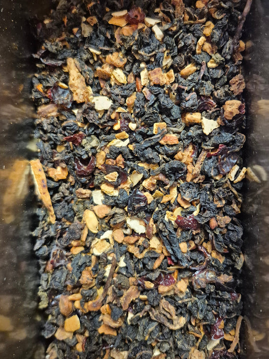 thé oolong agrumes confits